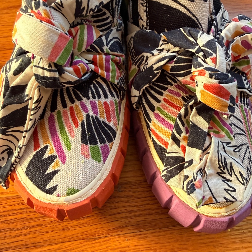 Farm Rio Birds Platform Mule Sneakers - Picture 4 of 6